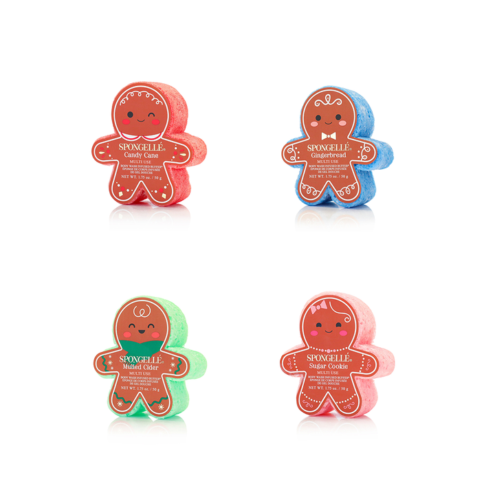 Holiday Gingerbread Set Multi-Use 4-Pack